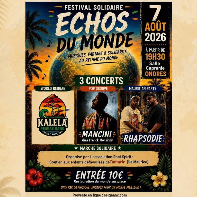 &Eacute;chos du Monde &agrave; Ondres
